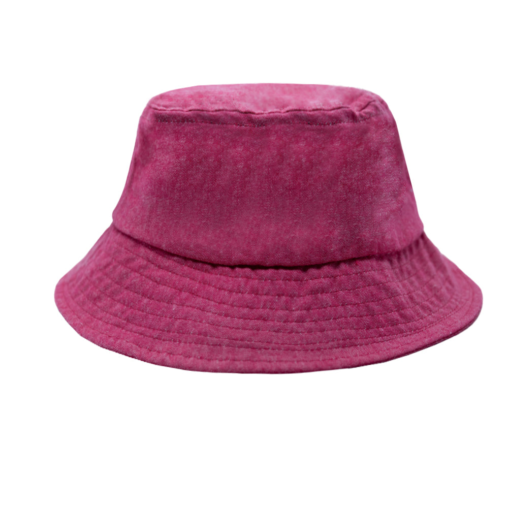 Toddler Boy Girl Cute Bucket Sun Hat Kids Summer Sun Protection Cotton Hats for 3-8 Years Old
