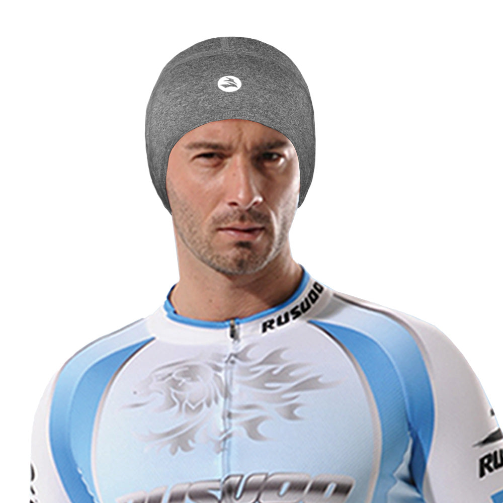 Lightweight Thermal Skull Cap Ears Warm Cycling Helmet Liner Winter Running Beanie Hats