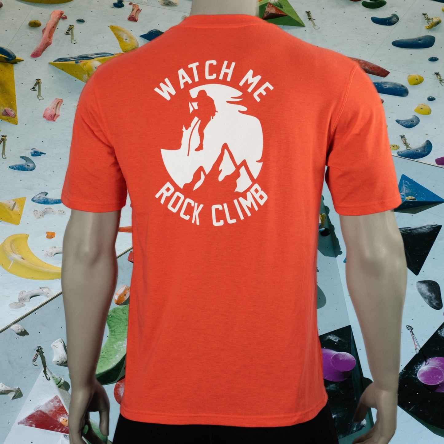 Mens Boys Rock Climbing Short sleeve Tee