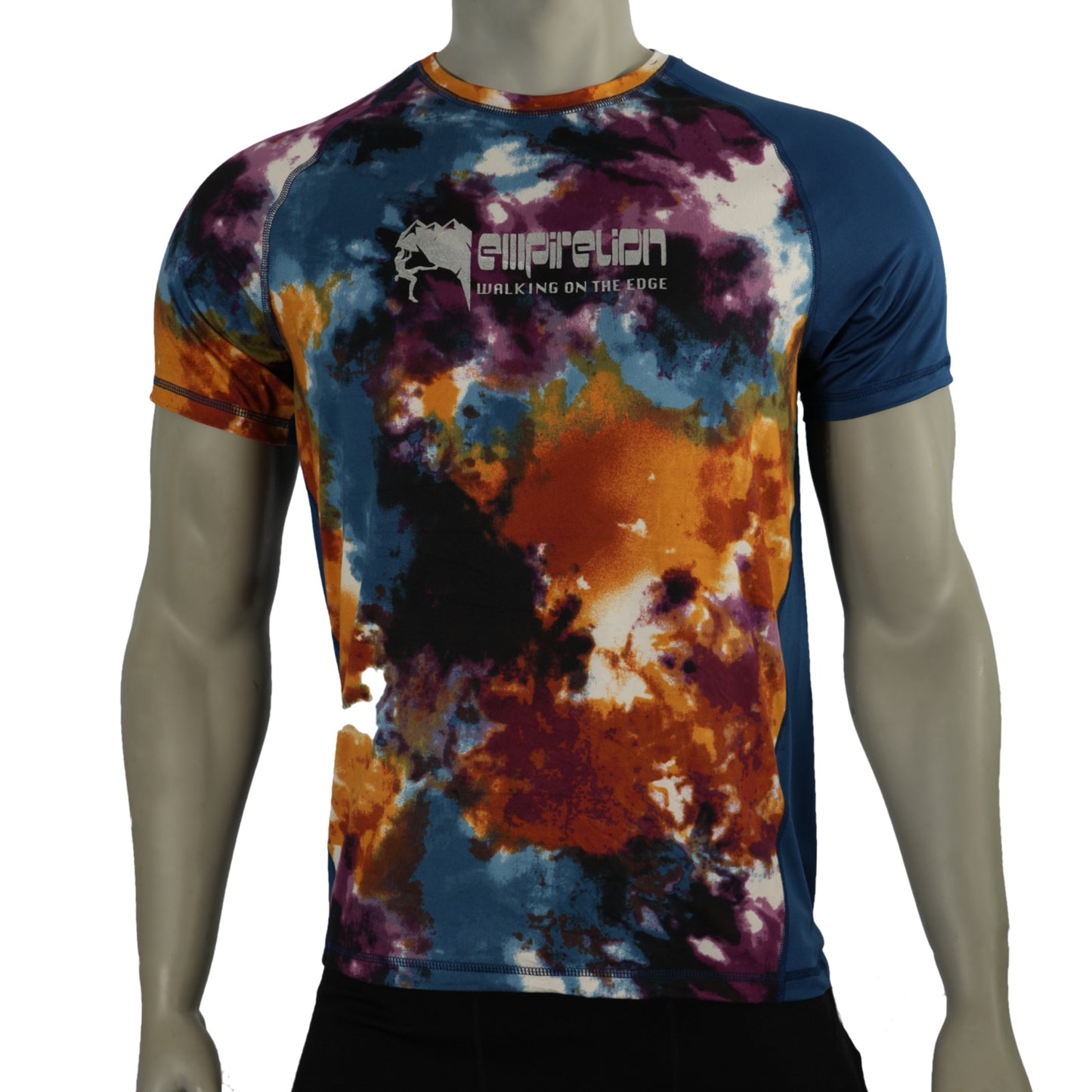 Men's Boys Rock Climbing Graffiti Printed Short Sleeve T-Shirt