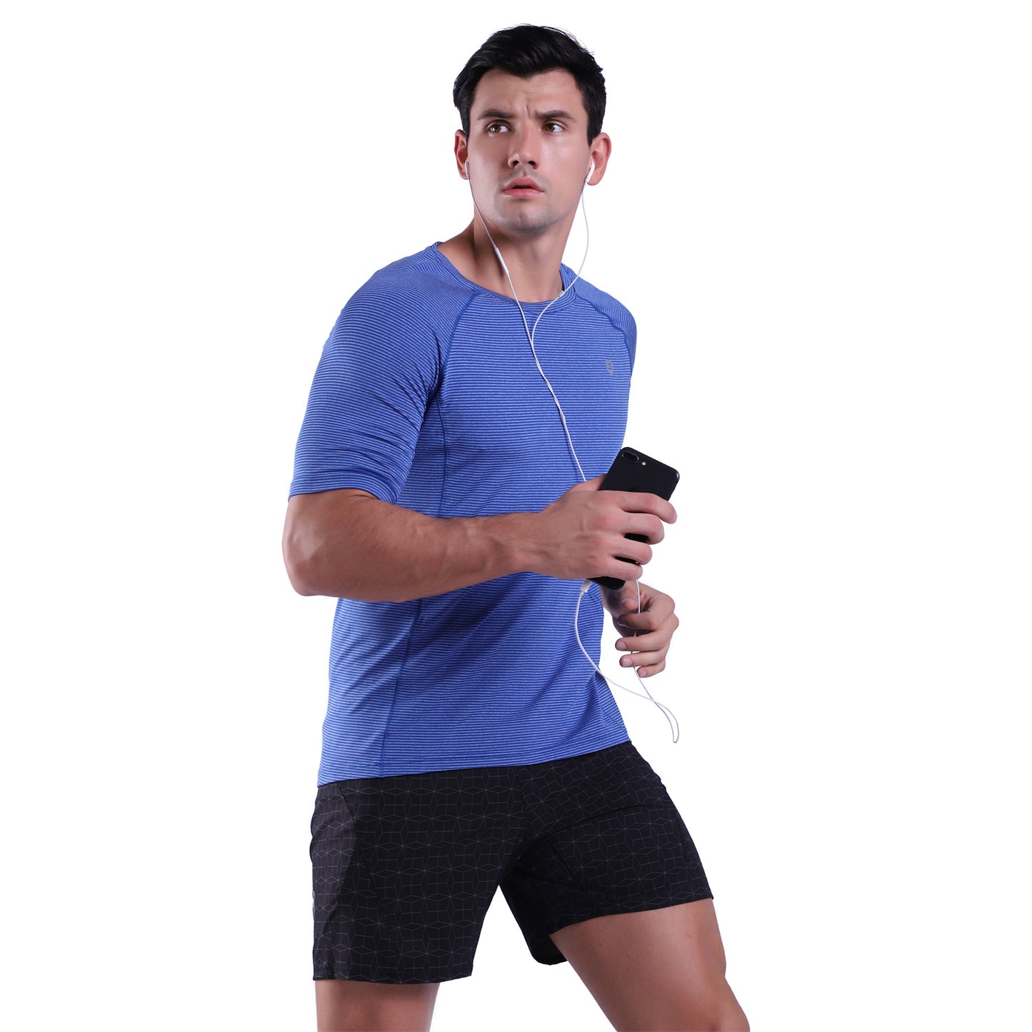 Men's Quick Dry Short Sleeve T- Shirt Breathable Running workout Tee Shirts