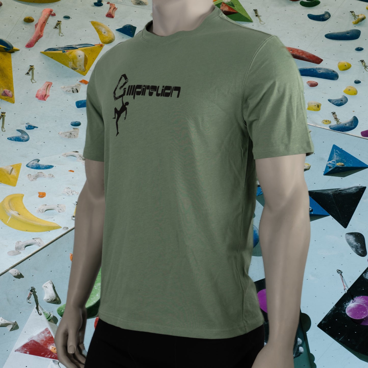 Mens Boys Rock Climbing Short sleeve Tee