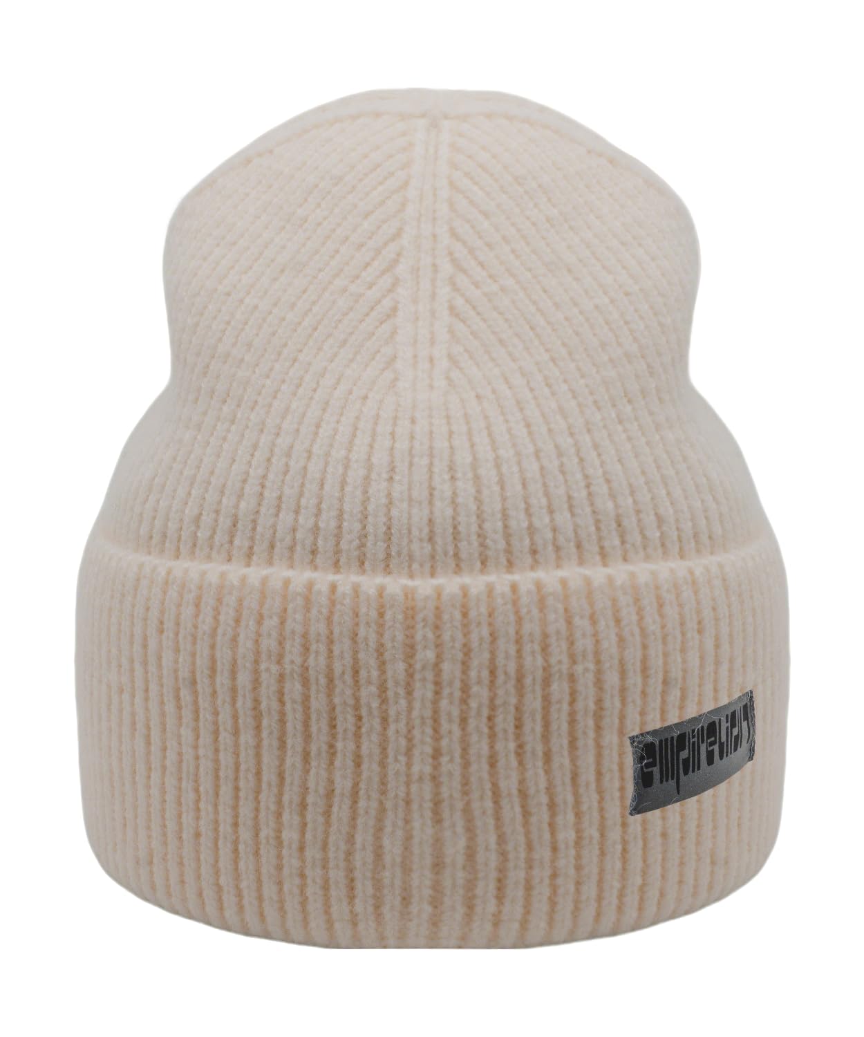 Warm Cuffed Beanie for Winter, 9 cm Extra-Warm Fold Wind-Resistant Hats