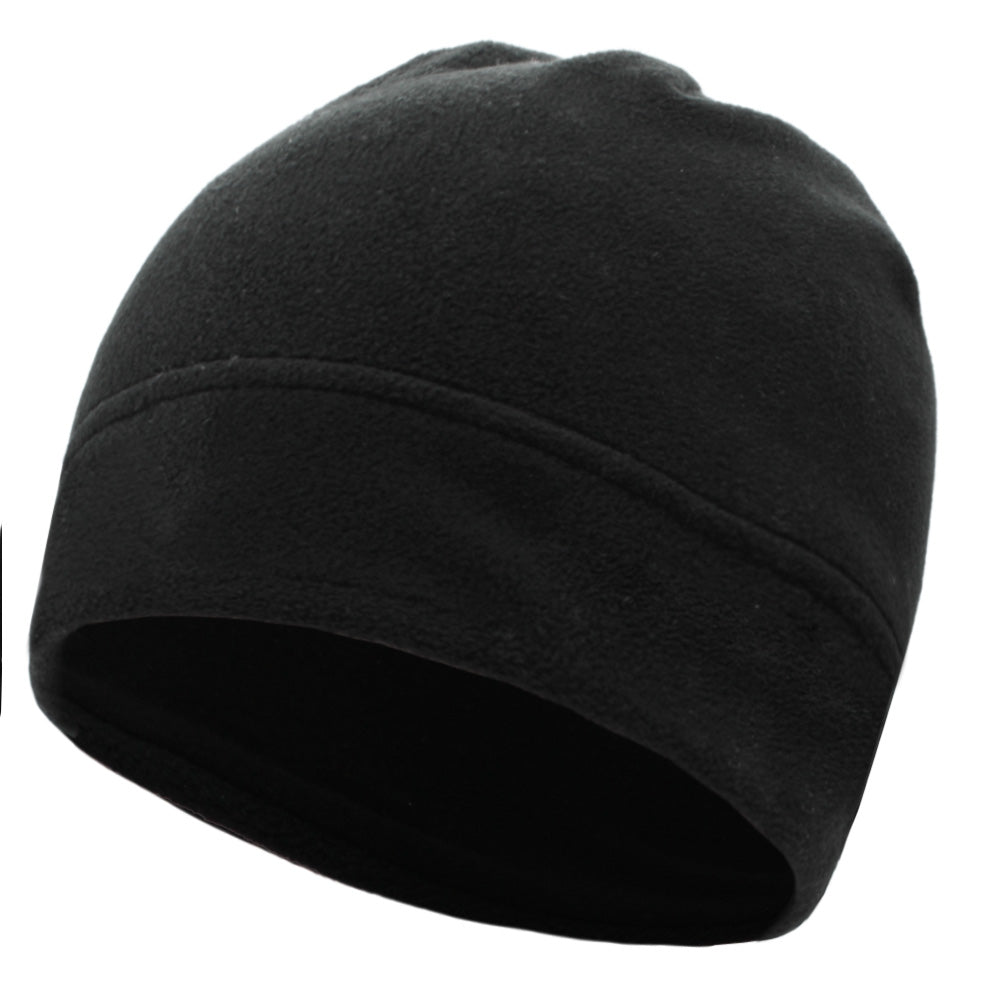 Tactical Watch Cap with Sweatband Winter Mid-weight Fleece Skull Cap Warm Military Beanie Hat