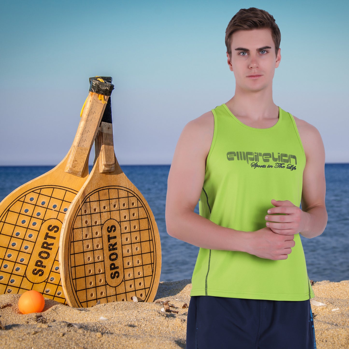 Men's Tank Shirt Running Tennis Volleyball Surfing Vest