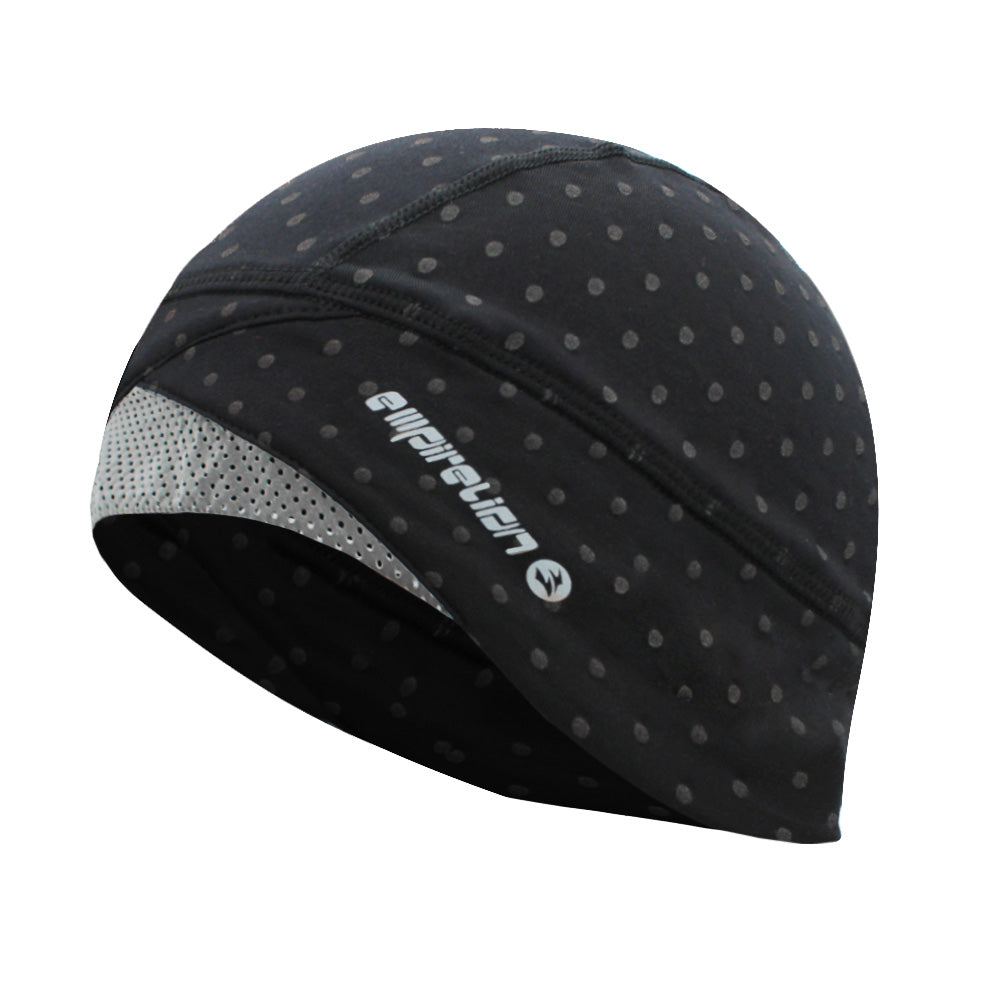 Thermal Lightweight Skull Cap Helmet Liner Reflective Elements Cycling Running Beanies Hat