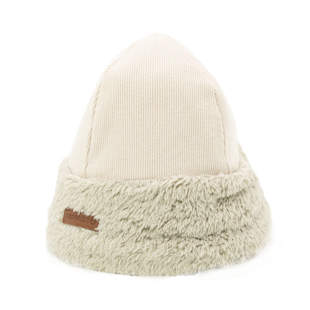 Warm Fuzzy Trimmed & Lined Cable Beanie Women Soft Chunky Hats Girls Stretch Winter Cap