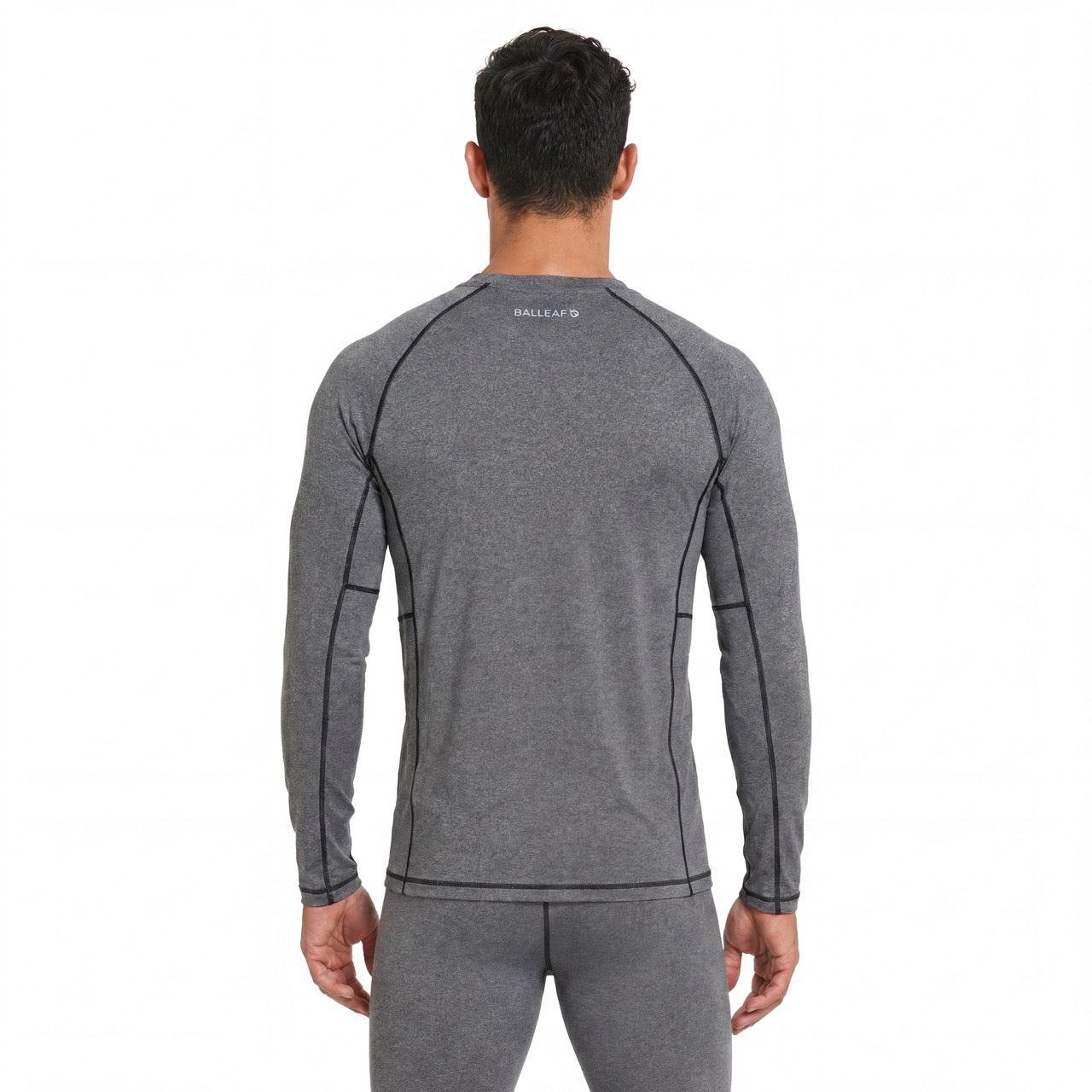 Mens Thermal Underwear Long Johns Base Layer Inner Fleece Top Bottom 2 Pieces Sets