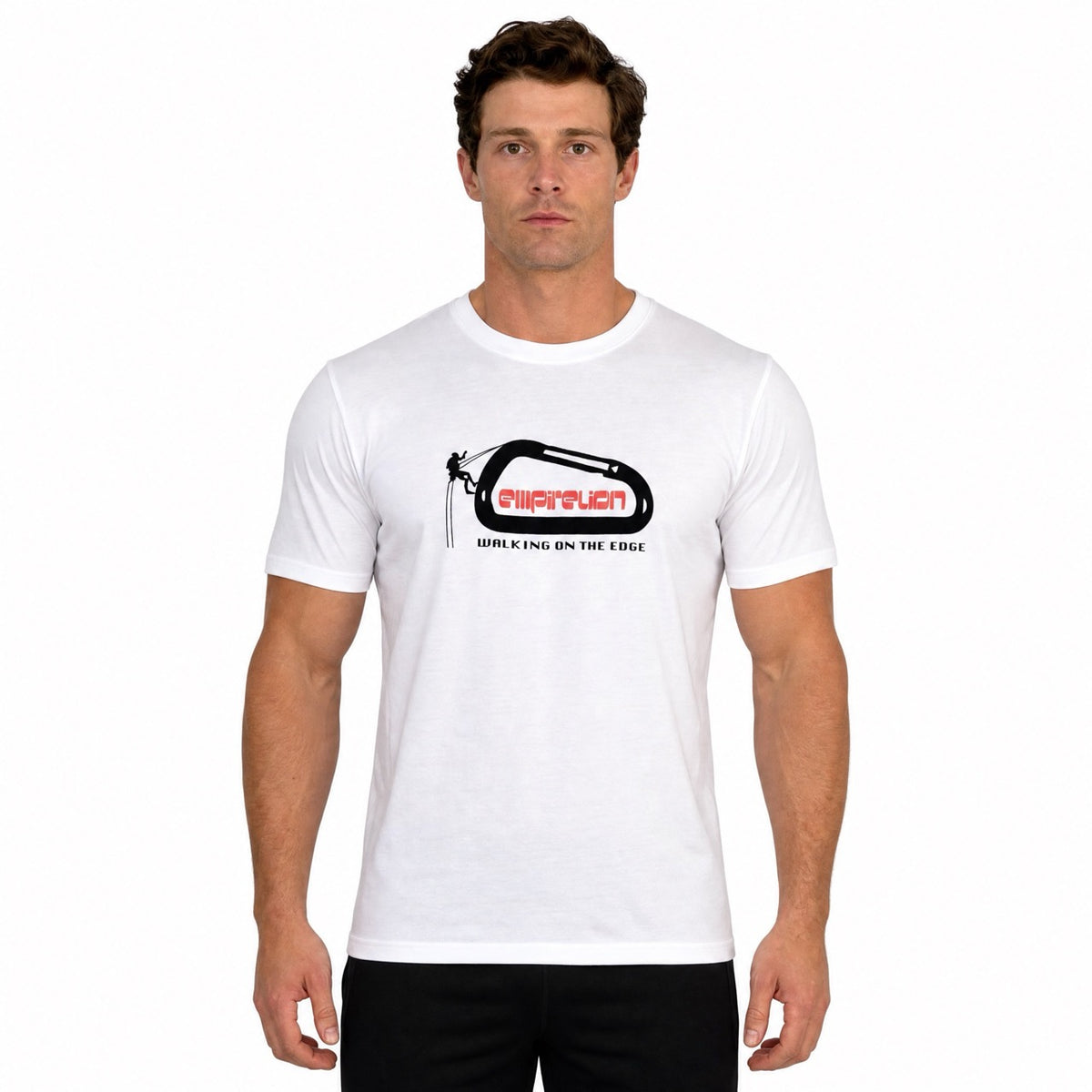 Mens Rock Climbing Short sleeve Logo Tee