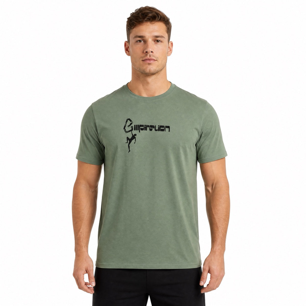 Mens Rock Climbing Short sleeve Logo Tee