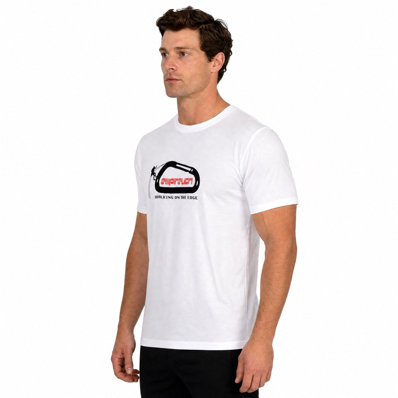 Mens Rock Climbing Short sleeve Logo Tee