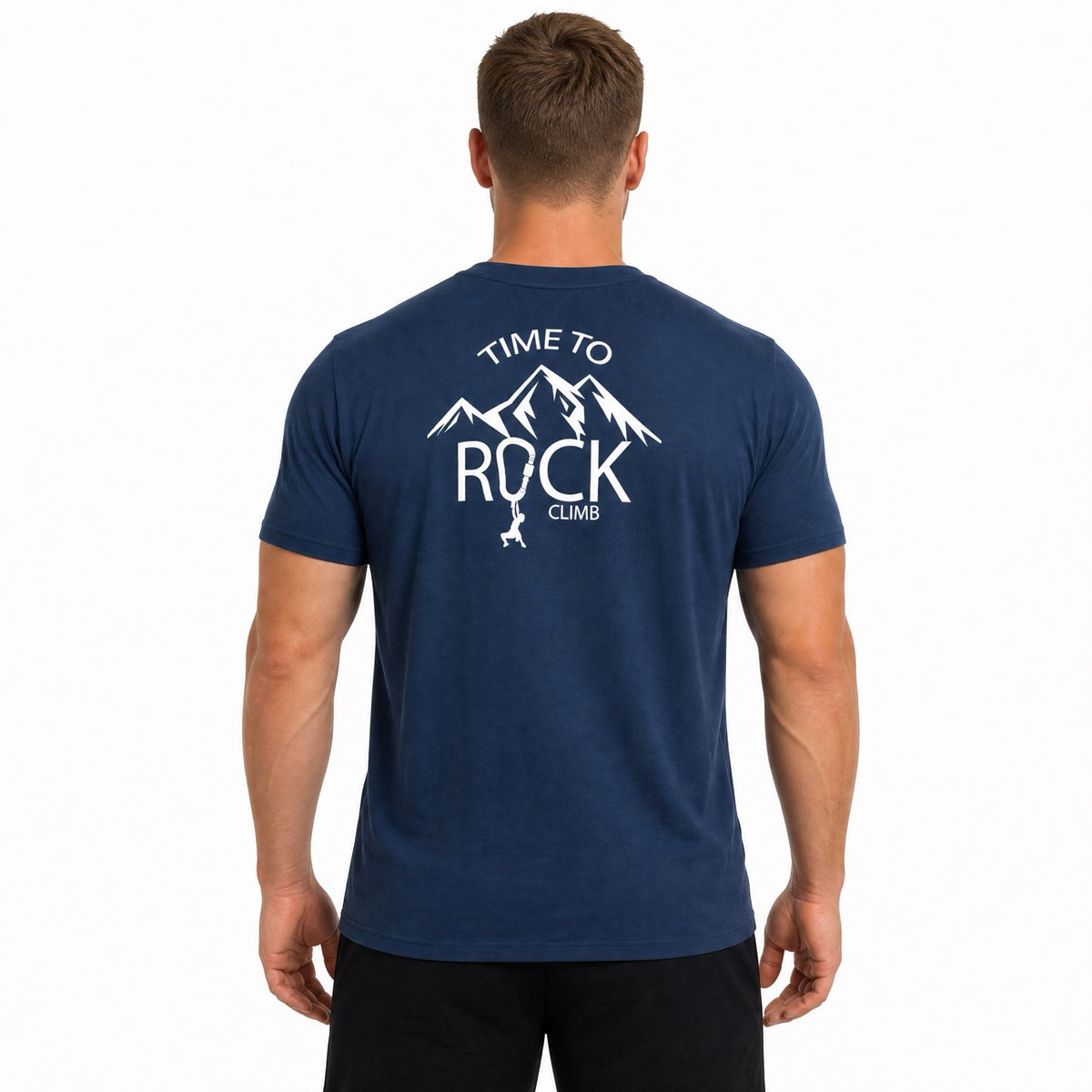 Mens Rock Climbing Short sleeve Logo Tee