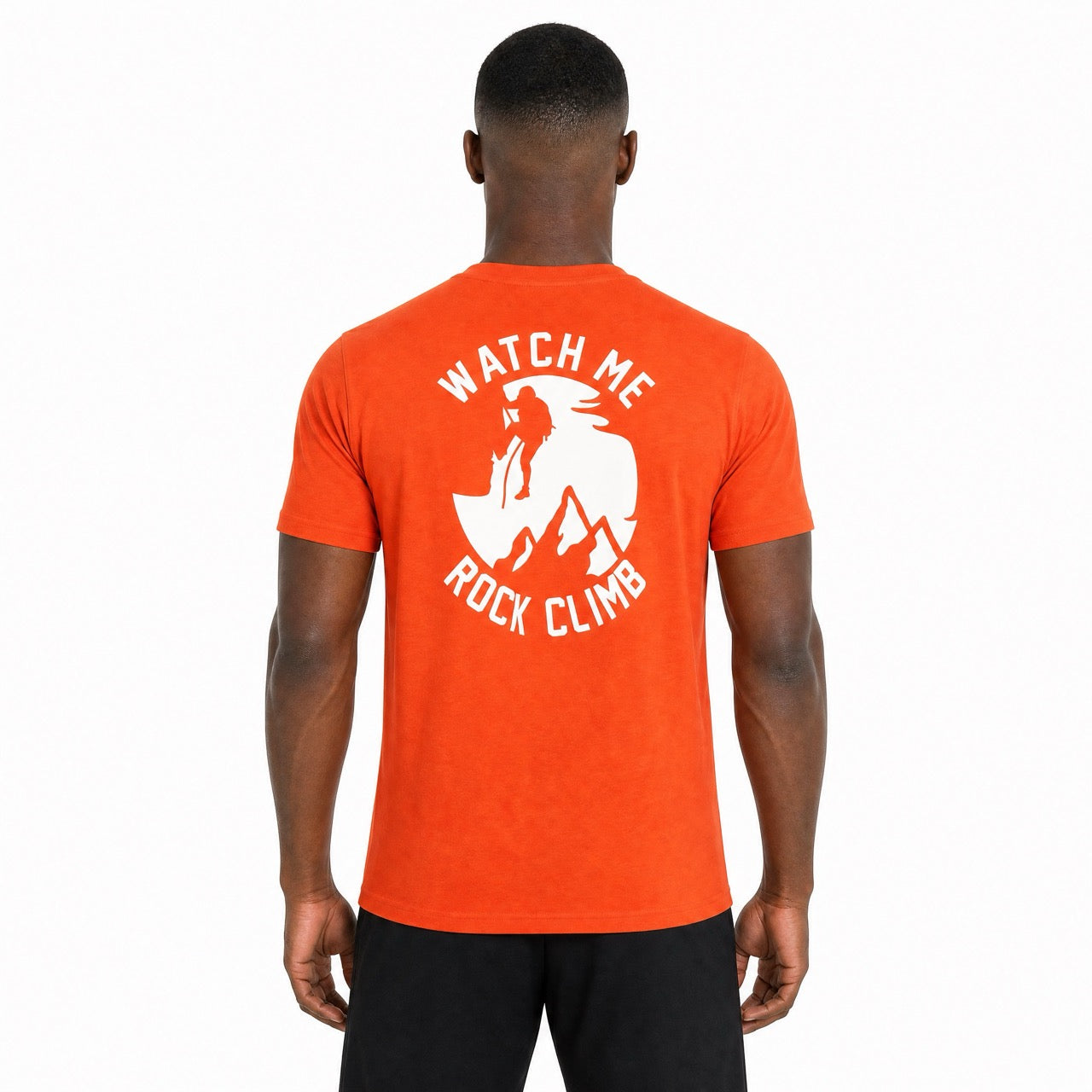 Mens Rock Climbing Short sleeve Logo Tee
