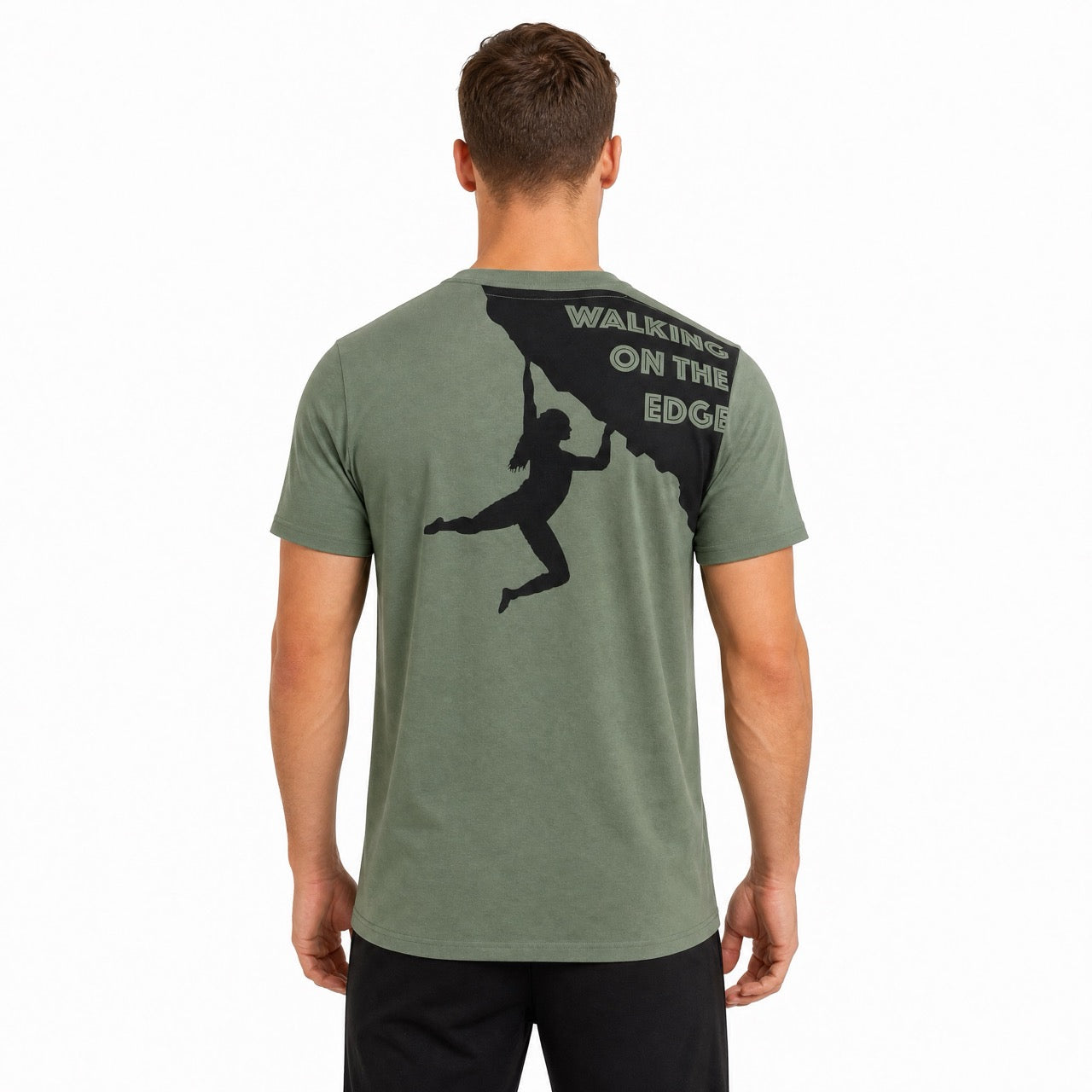 Mens Rock Climbing Short sleeve Logo Tee