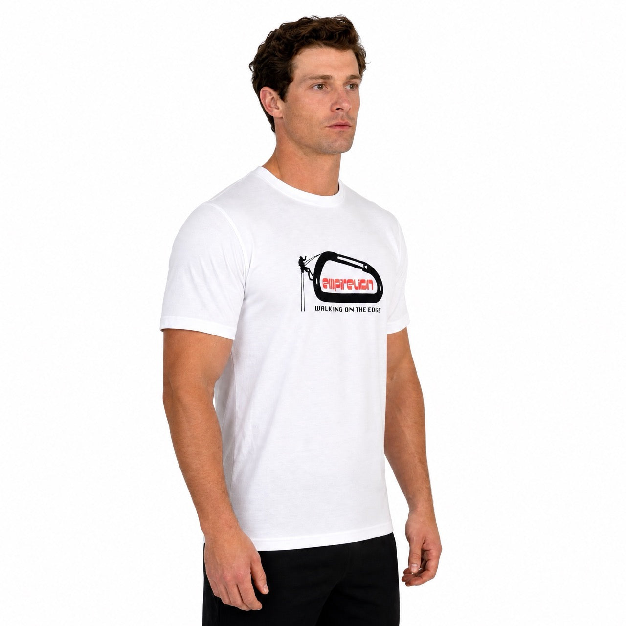 Mens Rock Climbing Short sleeve Logo Tee