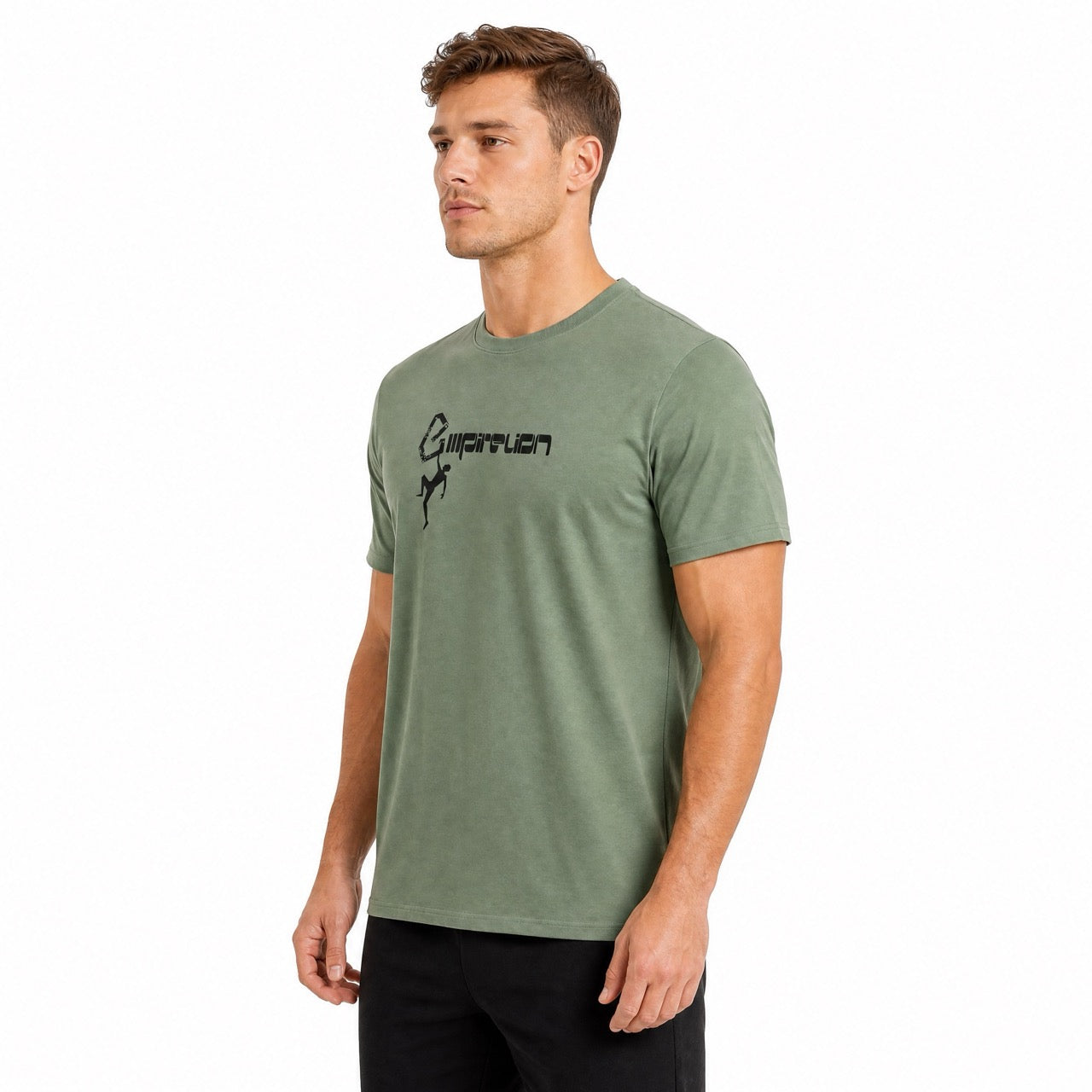 Mens Rock Climbing Short sleeve Logo Tee