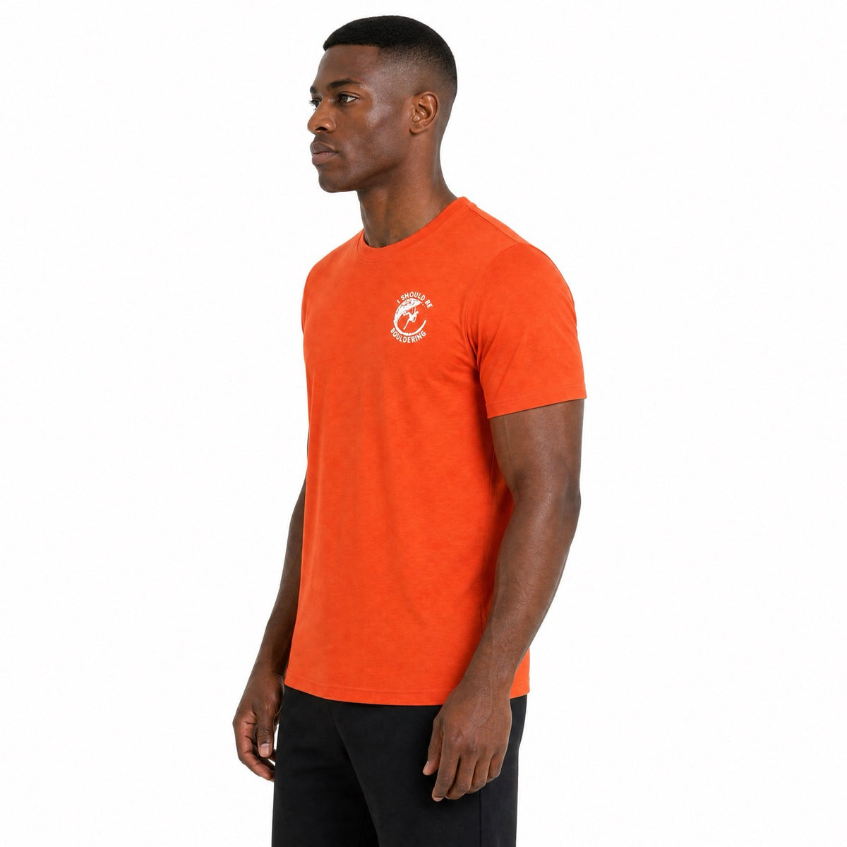 Mens Rock Climbing Short sleeve Logo Tee