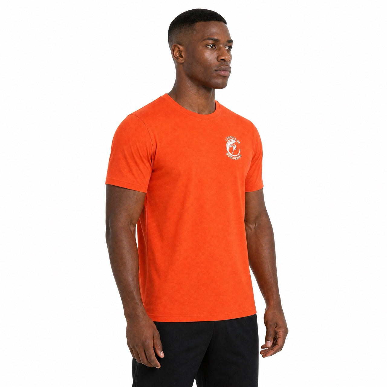 Mens Rock Climbing Short sleeve Logo Tee