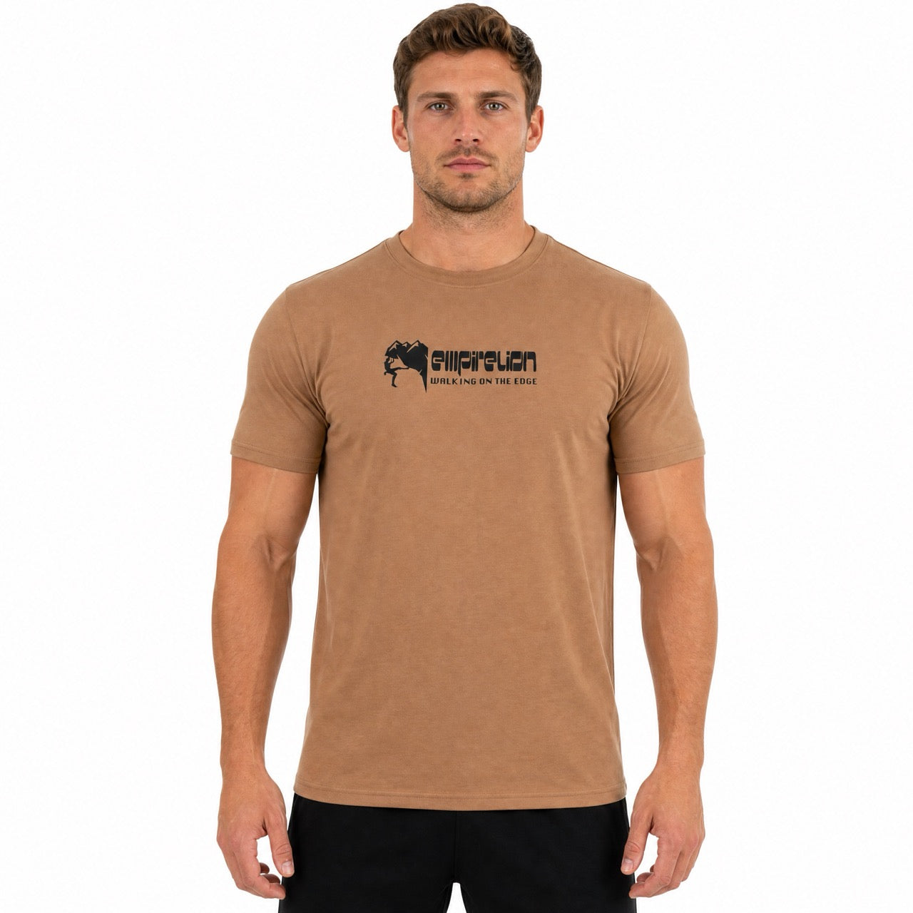 Mens Rock Climbing Short sleeve Logo Tee