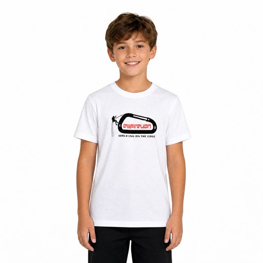 Boys Rock Climbing Short sleeve Logo Tee