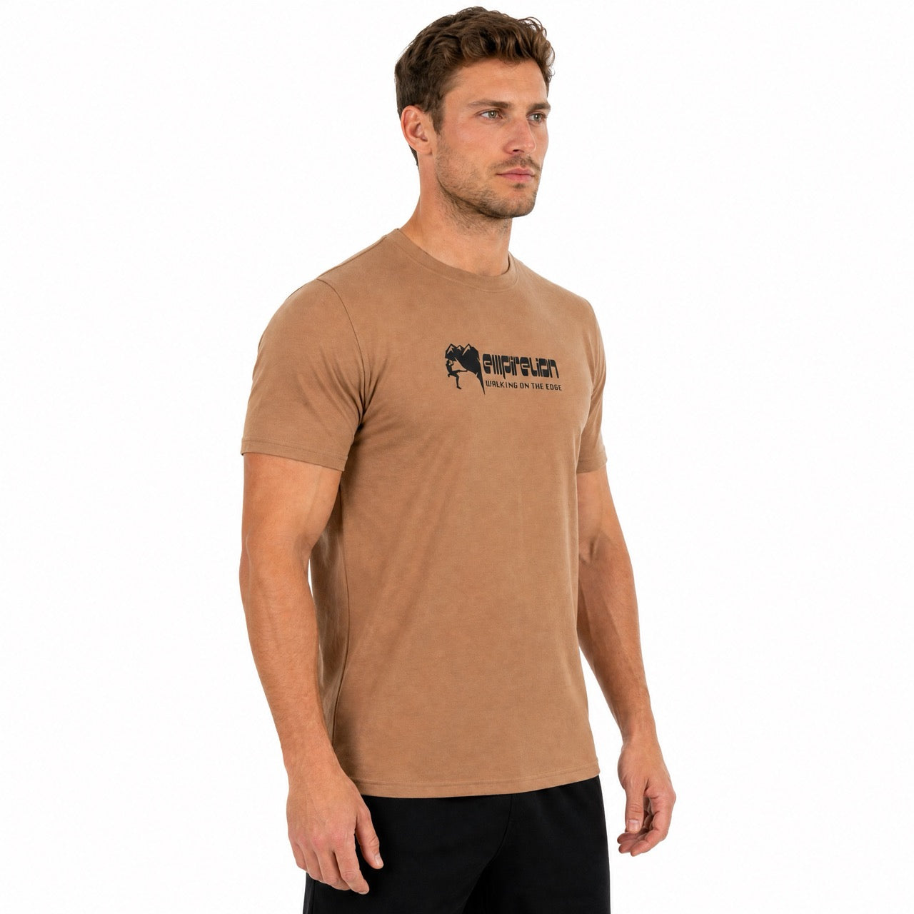 Mens Rock Climbing Short sleeve Logo Tee