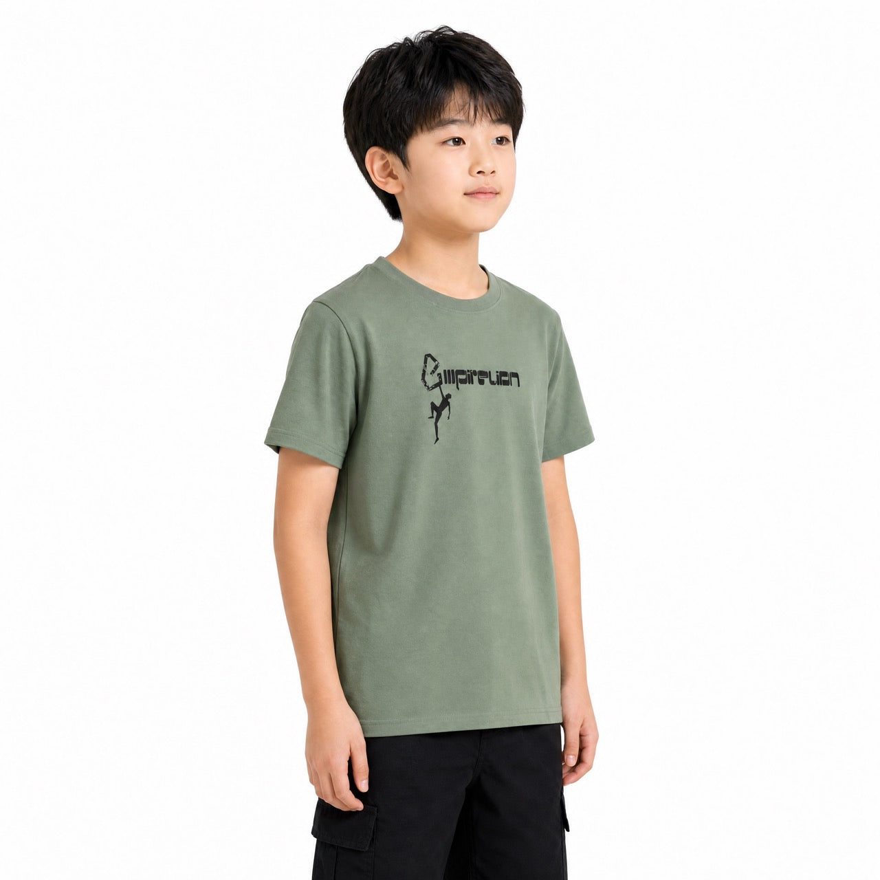 Boys Rock Climbing Short sleeve Logo Tee