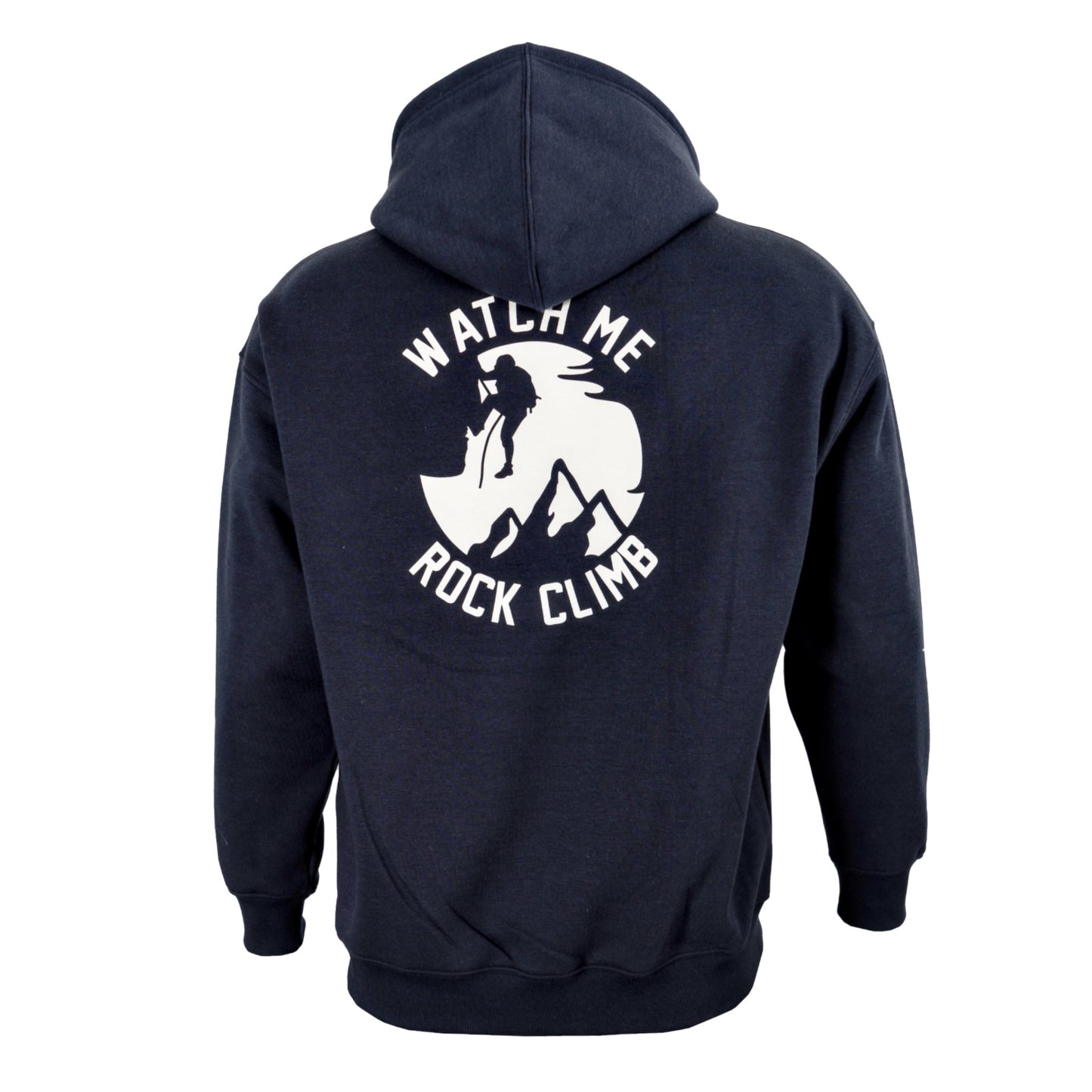 Men's Boys Rock Climbing Printed Over Shoulder Hoodie