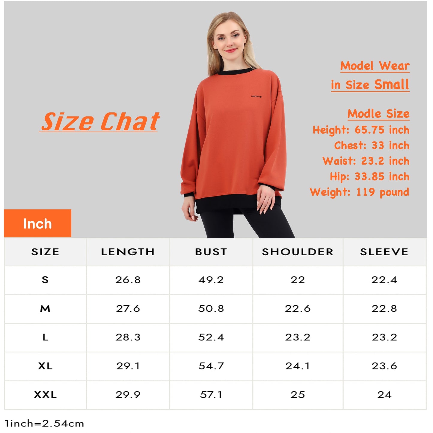 Women Crewneck Fluro Contrast Stylish Loose fit Over Shoulder Active Sweatshirt Tops