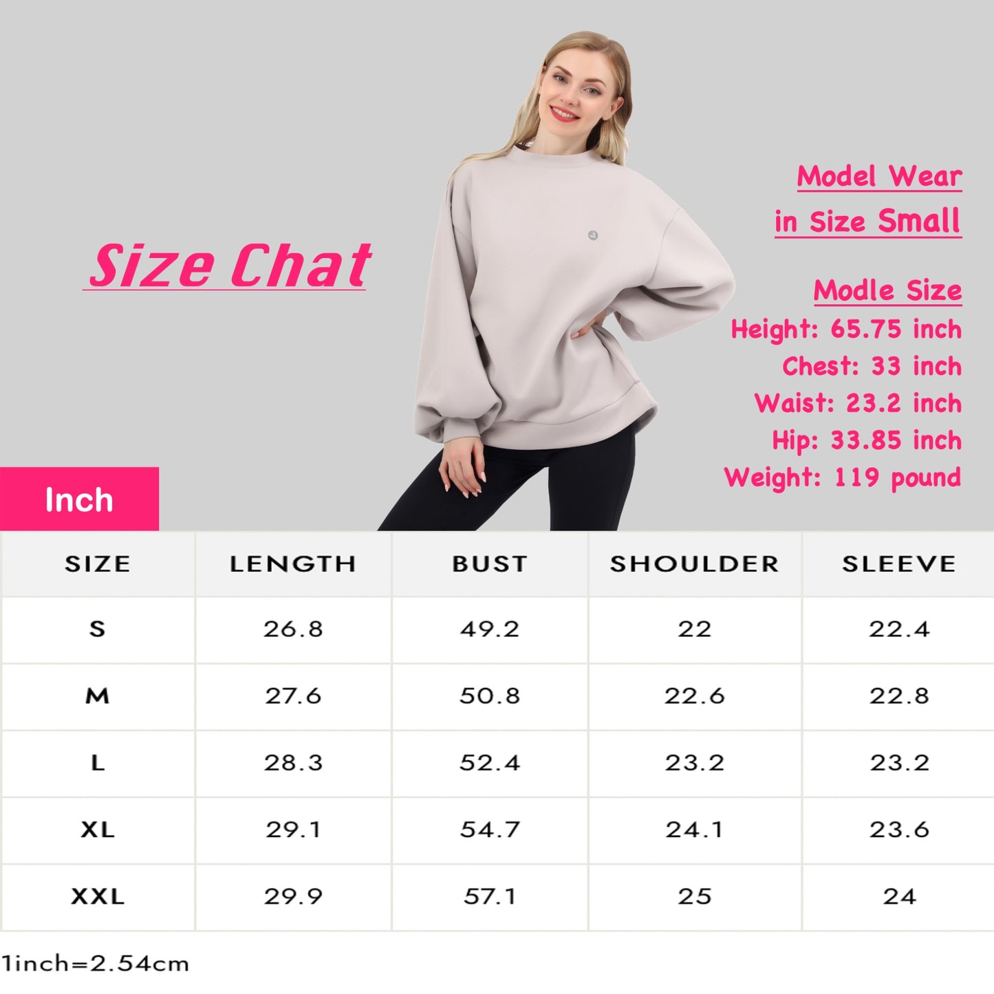 Women Oversized Crewneck Sweatshirts Batwing Hollow out Back Pullover Drop Shoulder Tops