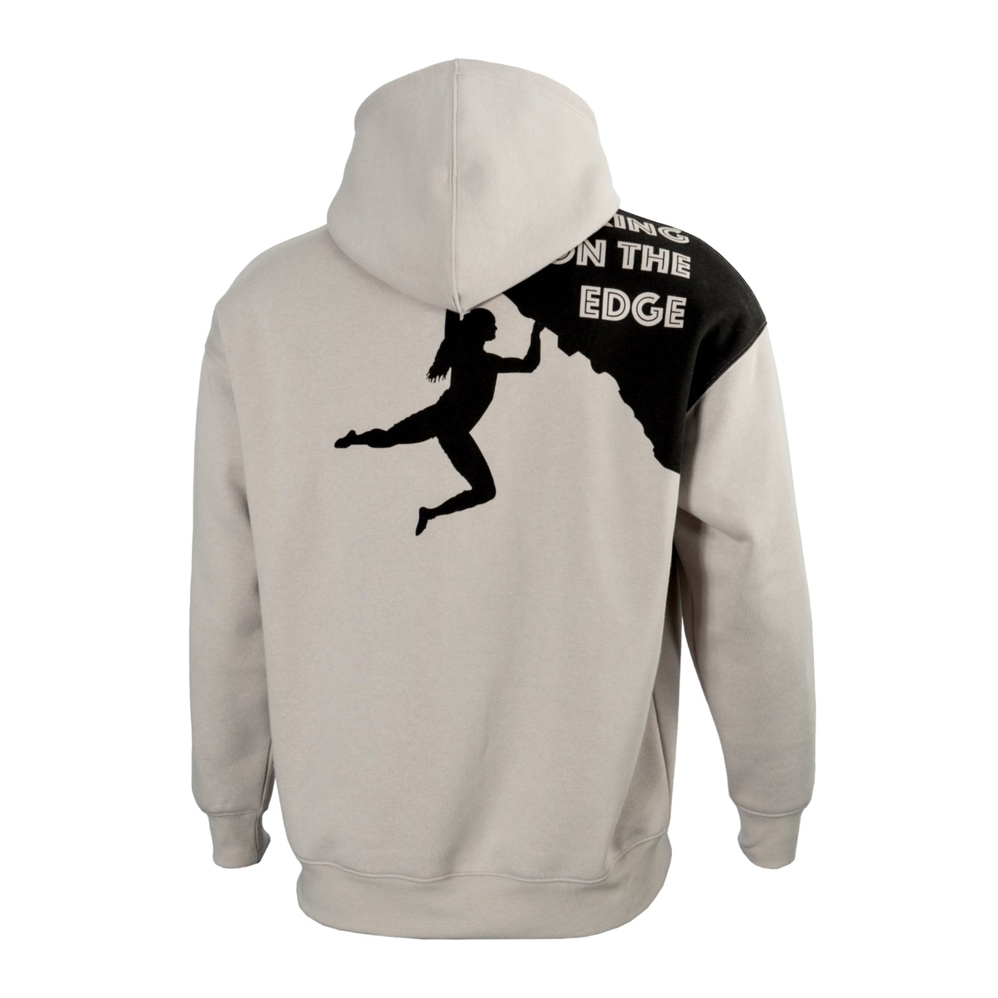 Men's Boys Rock Climbing Printed Over Shoulder Hoodie