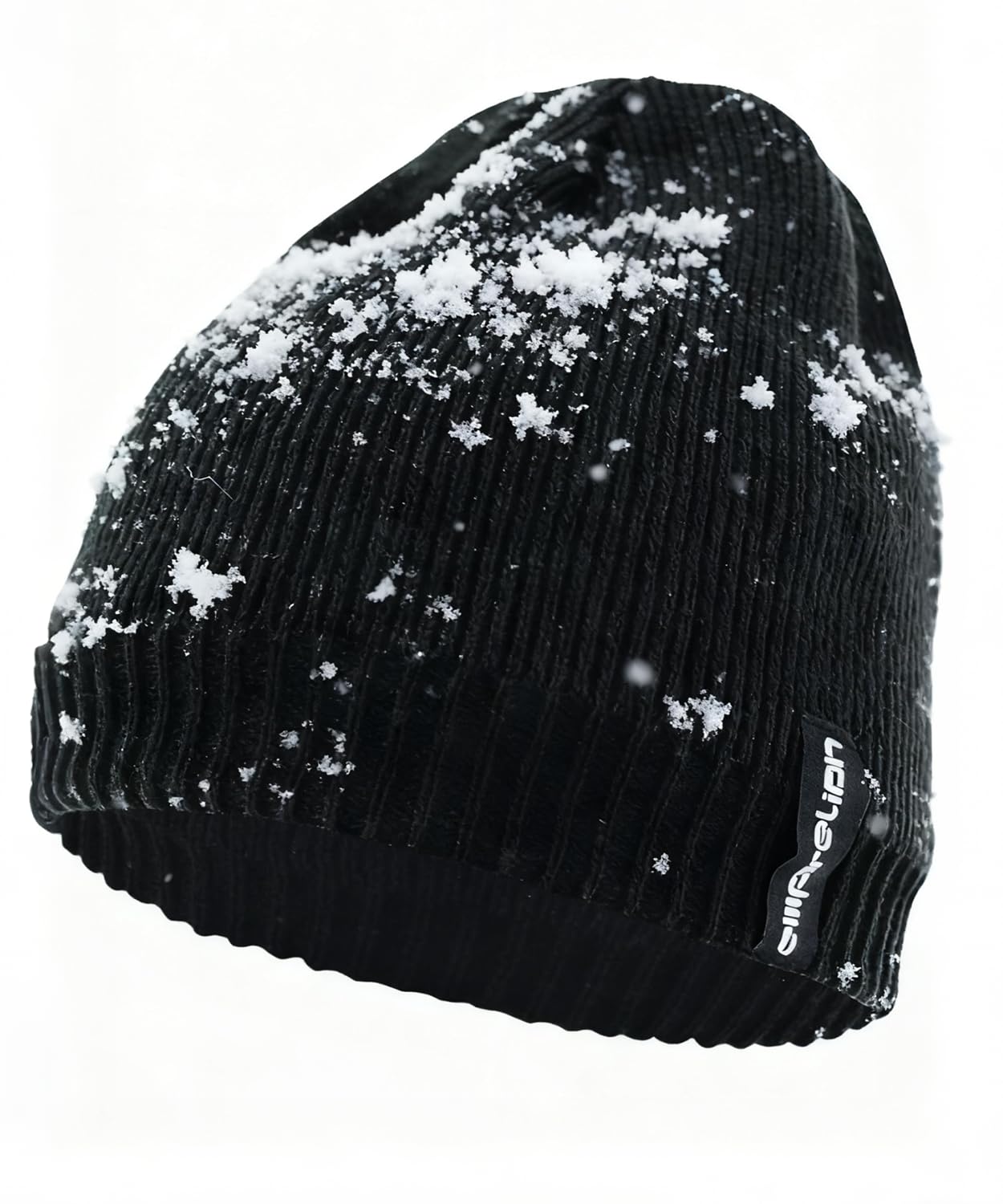 Water-Resistant Windproof Skull Cap, Helmet-Compatible Winter Beanie Snow-Proof Lightweight Hat